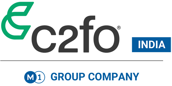 C2FO India logo, a M1 Group company.